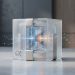 Glowing processor core encased in a frosted glass cube with subtle Claude branding, symbolising compact and efficient agentic AI coding.